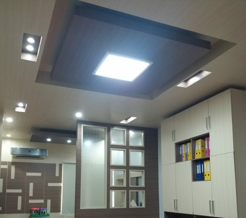 Penggunaan lampu LED di Biro USK